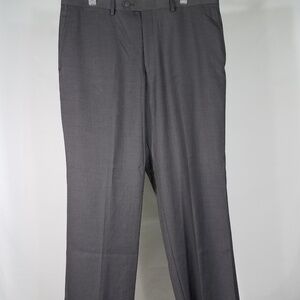 NWT Stafford SuperPant gray washable stain repellent slacks pants mens 36W x 29L